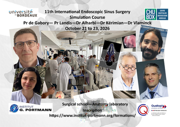 FUNCTIONAL & RADICAL ENDOSCOPIC SINUS SURGERY DISSECTION COURSE 2026